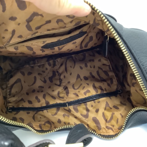 Aimee Kestenberg Leather Black Corfu Pleated Hobo Bag, NWOT - Picture 12 of 15